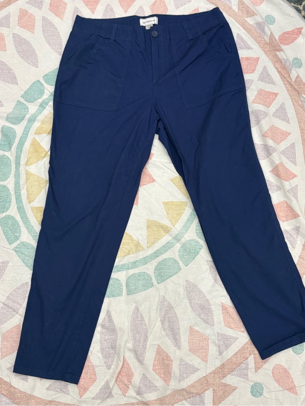 Liz Claiborne Navy Blue Kids Pull-On Pants